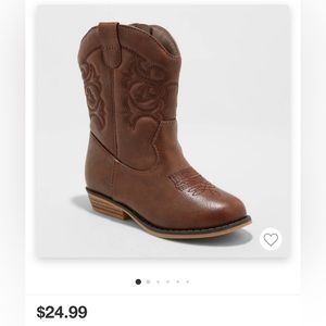 Cat & Jack toddler cowboy boots